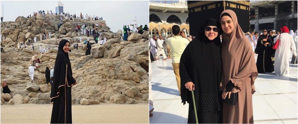 adu gaya Noor Nabila dan Laudya Cynthia Bella © 2023 brilio.net