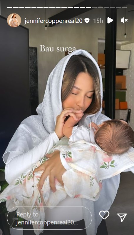 akikah anak jennifer coppen © 2023 brilio.net