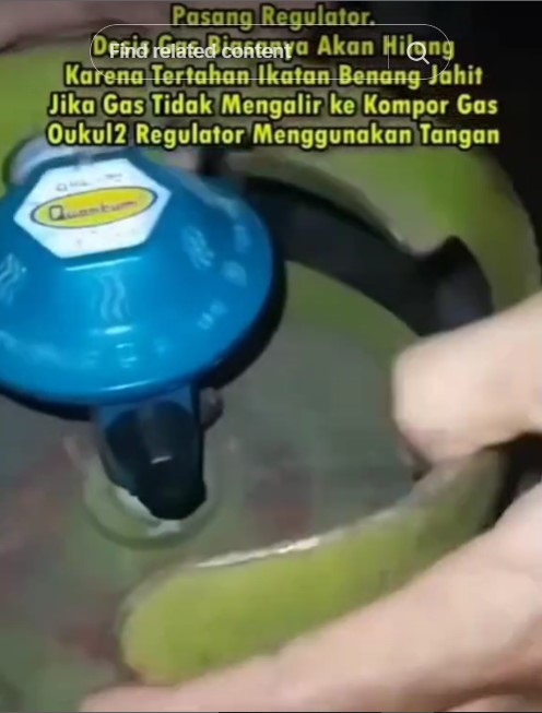 Bukan ditambah karet gelang, ini trik atasi tabung gas elpiji bocor pakai 1 alat