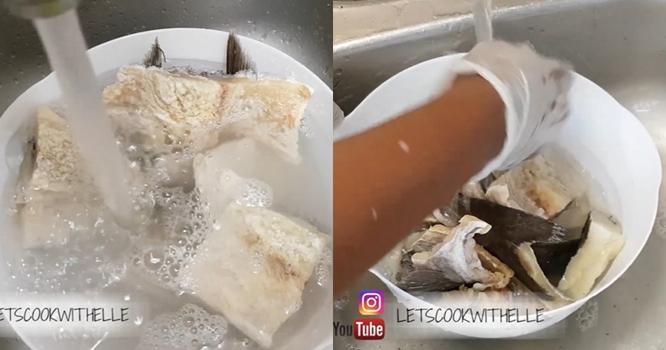 Tak perlu direndam air panas atau larutan garam, ini trik mudah kurangi rasa asin pada ikan asin