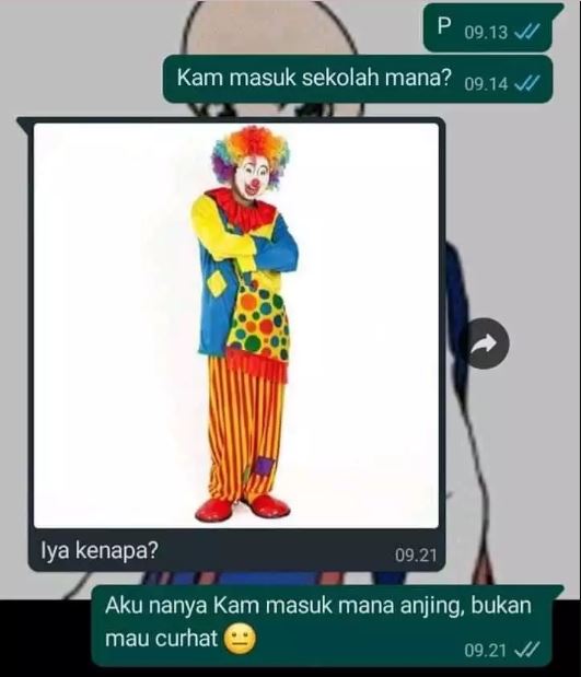 chat lucu curhat ke teman tanpa solusi Berbagai sumber