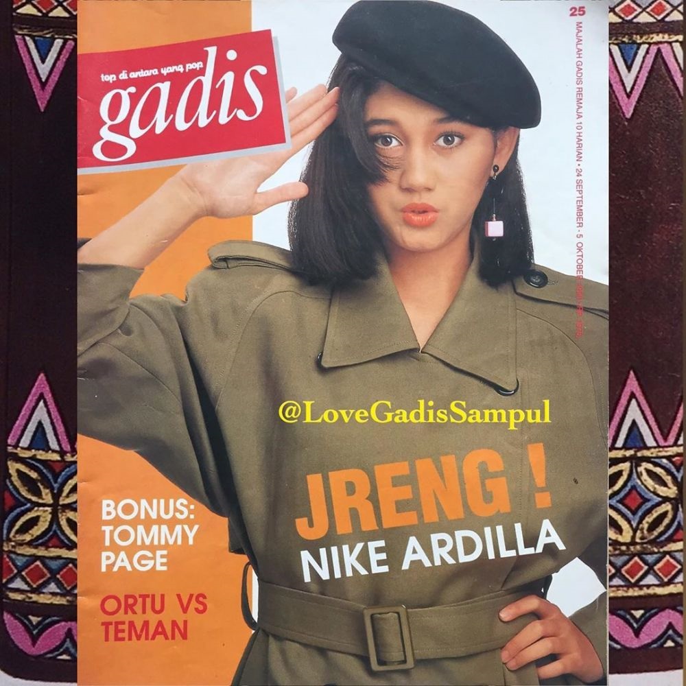 penyanyi 90-an saat jadi gadis sampul © berbagai sumber