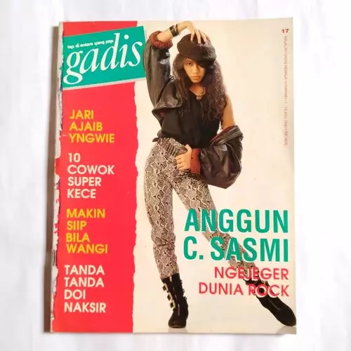 penyanyi 90-an saat jadi gadis sampul © berbagai sumber