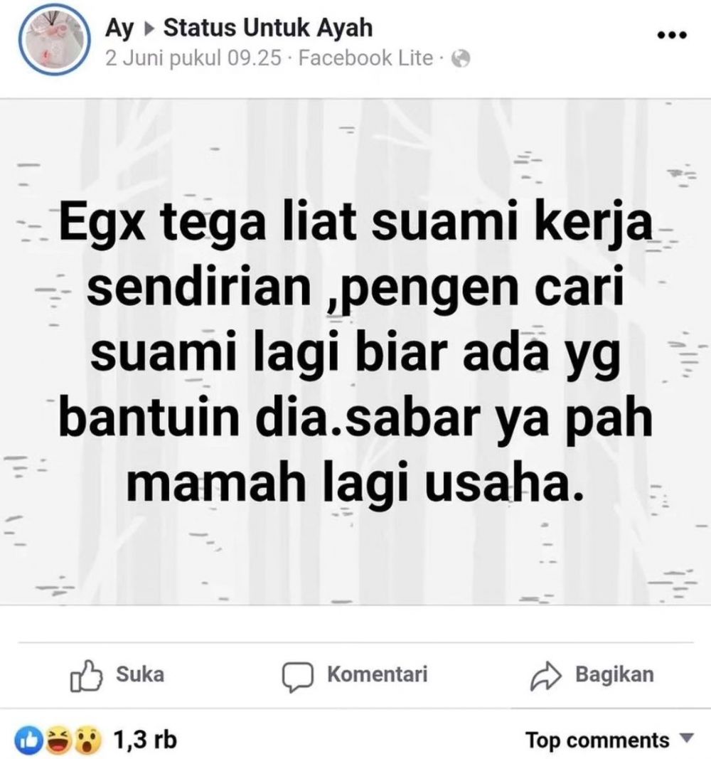 Status facebook bikin kepala pecah Berbagai sumber