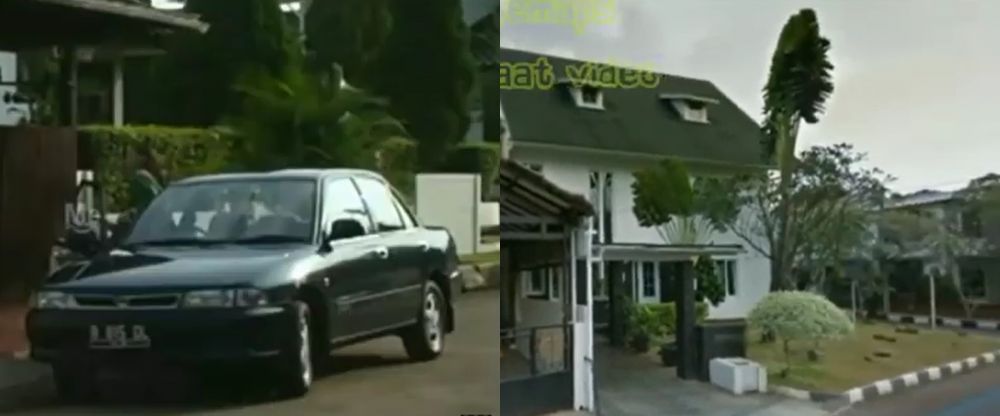 potret dulu dan kini rumah sarah di sinetron si doel © berbagai sumber