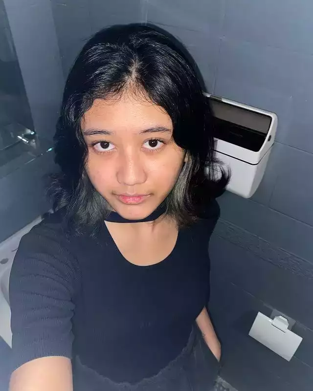 transformasi amel kembaran nike ardilla © instagram