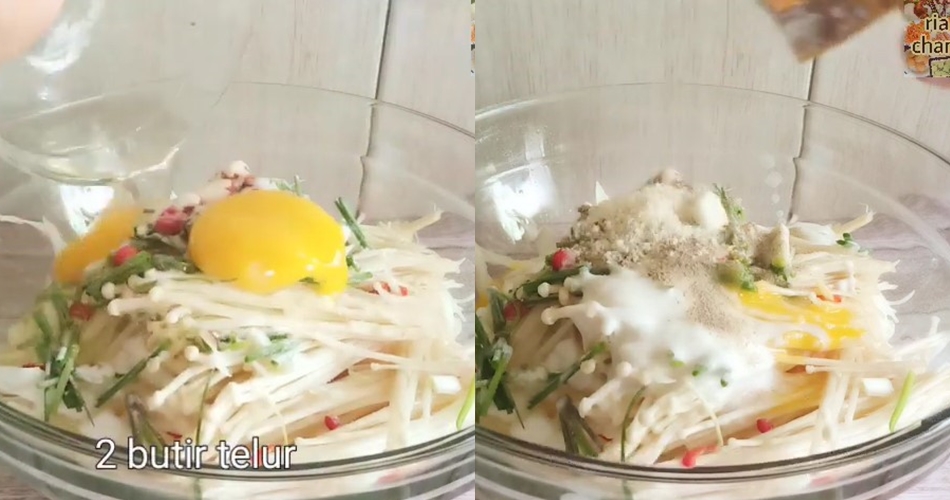 Trik goreng bakwan sayur agar tetap renyah dan gurih meski tanpa tepung, cukup tambah 2 bahan dapur