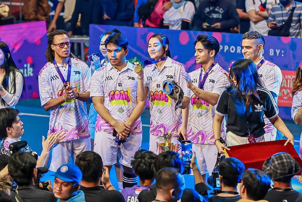 gaya selebrasi aaliyah dan thariq jadi sorotan © berbagai sumber