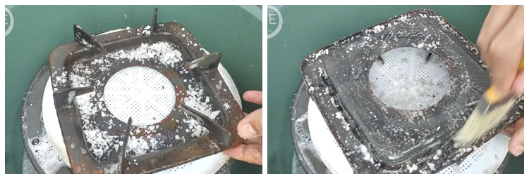 Ampuh pakai 3 bahan dapur, begini cara basmi karat dan kerak di tungku kompor gas