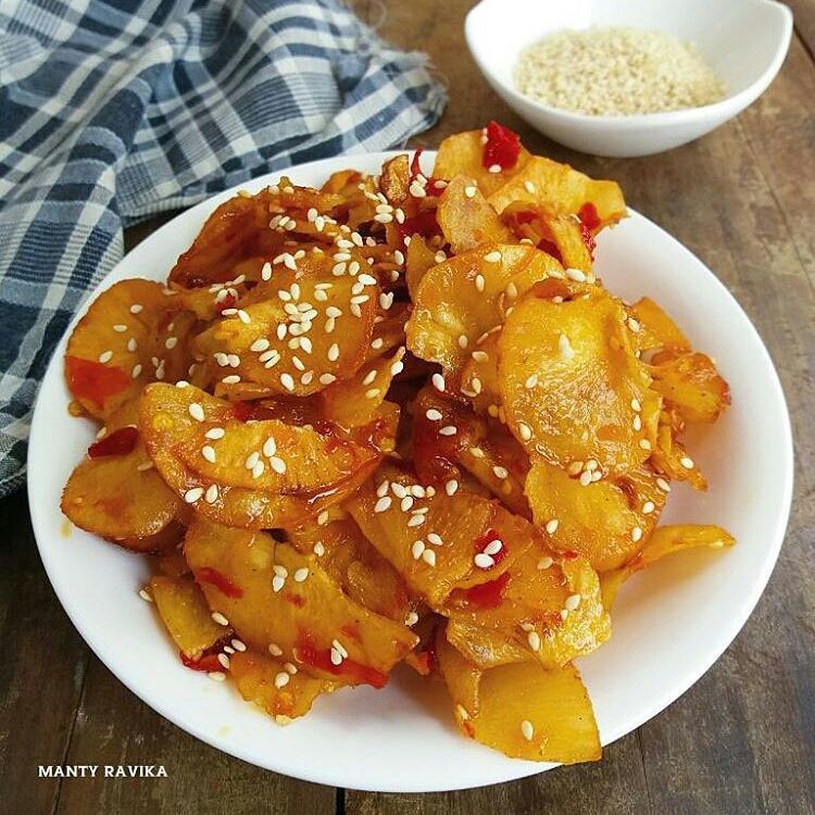 23 Cara membuat keripik singkong aneka rasa, enak dan renyah tahan lama