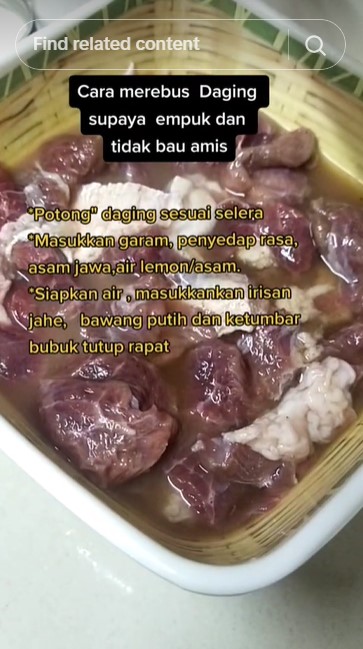 Tanpa baking soda atau daun pepaya, ini cara merebus daging agar empuk dan bebas amis cuma 17 menit