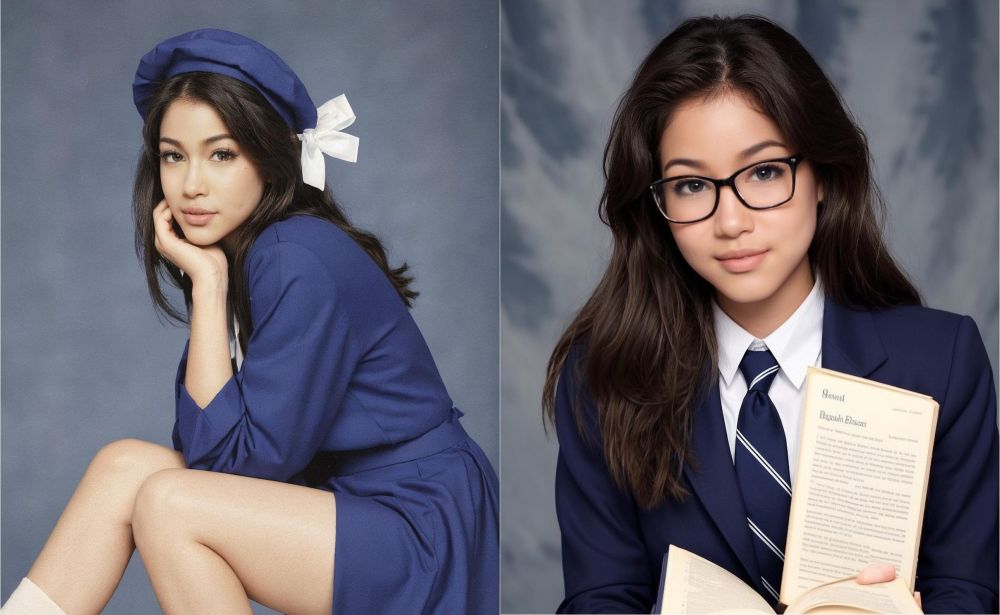 potret seleb ikut trend AI Yearbook © 2023 brilio.net