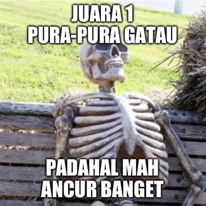 Potret kocak meme juara satu Berbagai sumber