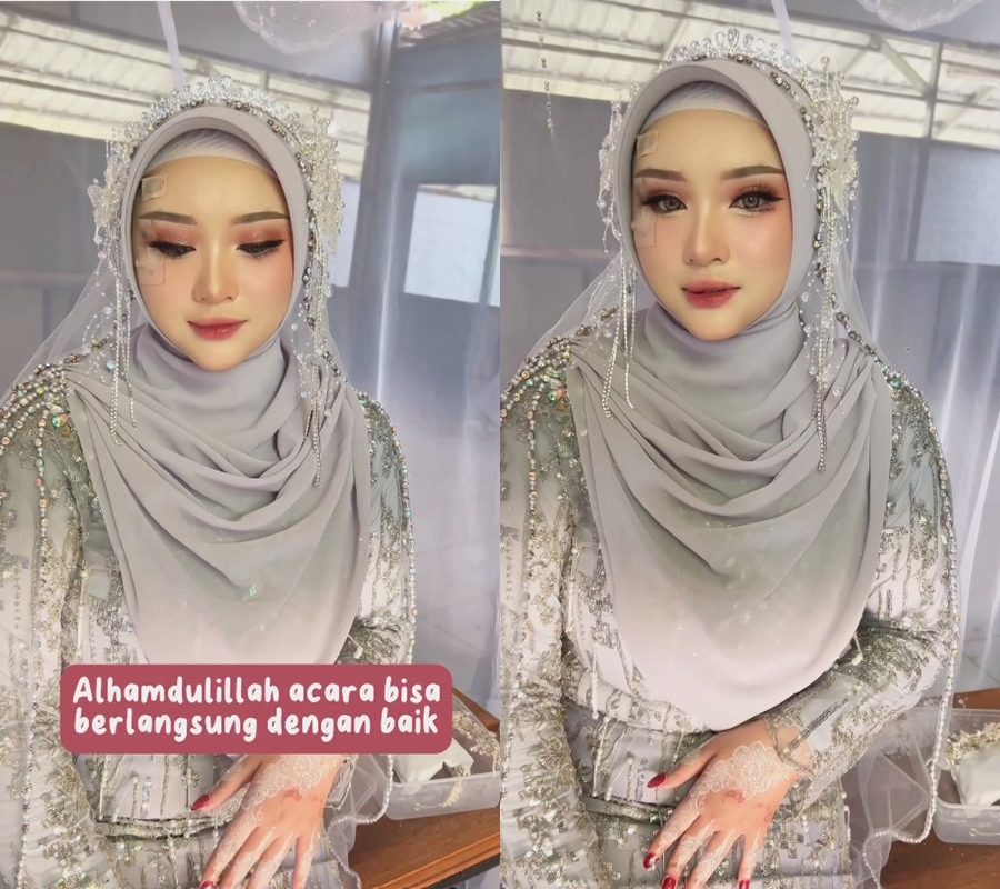 pengantin kecelakaan dirias tetap manglingi © 2023 brilio.net