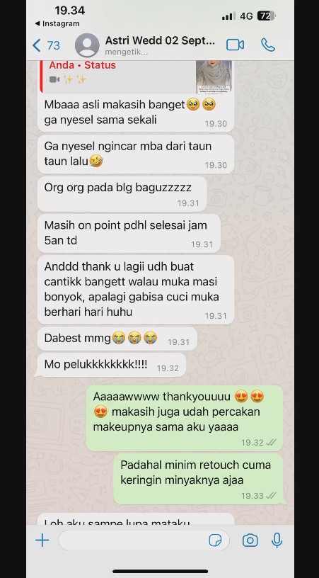 pengantin kecelakaan dirias tetap manglingi © 2023 brilio.net