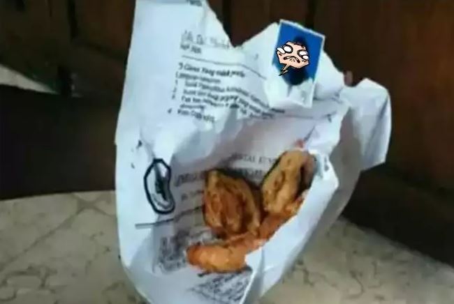 Potret kocak kemasan nasi bungkus Berbagai sumber