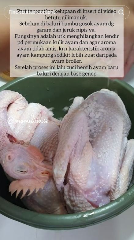 Tanpa direndam cuka atau tepung, ini trik basmi lendir dan bau amis ayam kampung pakai 2 bahan dapur