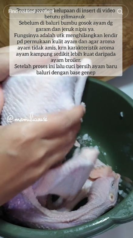 Tanpa direndam cuka atau tepung, ini trik basmi lendir dan bau amis ayam kampung pakai 2 bahan dapur