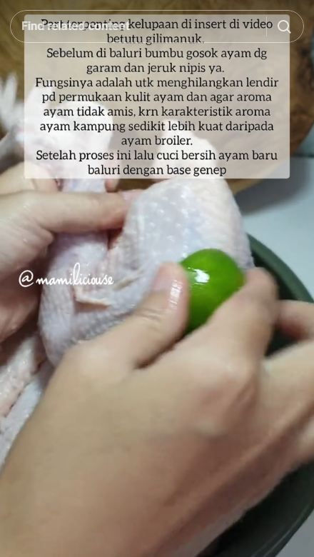 Tanpa direndam cuka atau tepung, ini trik basmi lendir dan bau amis ayam kampung pakai 2 bahan dapur
