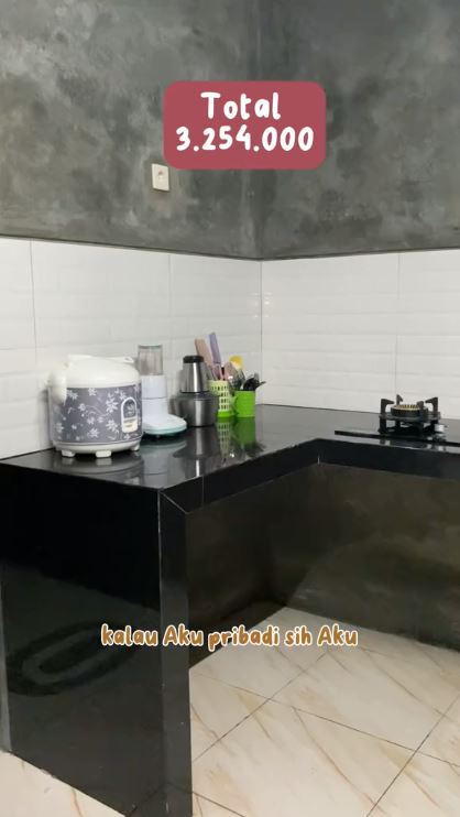 dapur renovasi budget 3 jutaan jadi apik © 2023 brilio.net