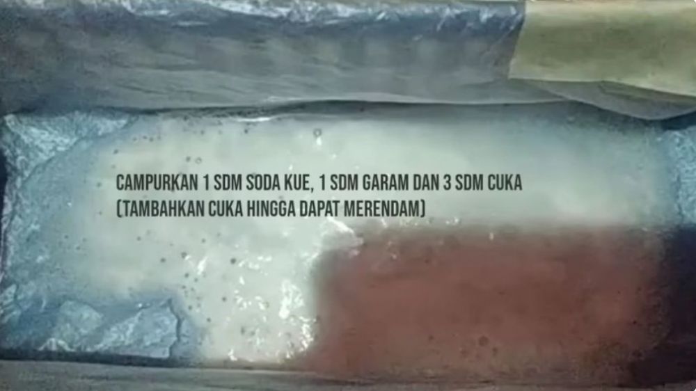 Tanpa sitrun, ini trik praktis membersihkan karat di parutan keju pakai 3 bahan dapur