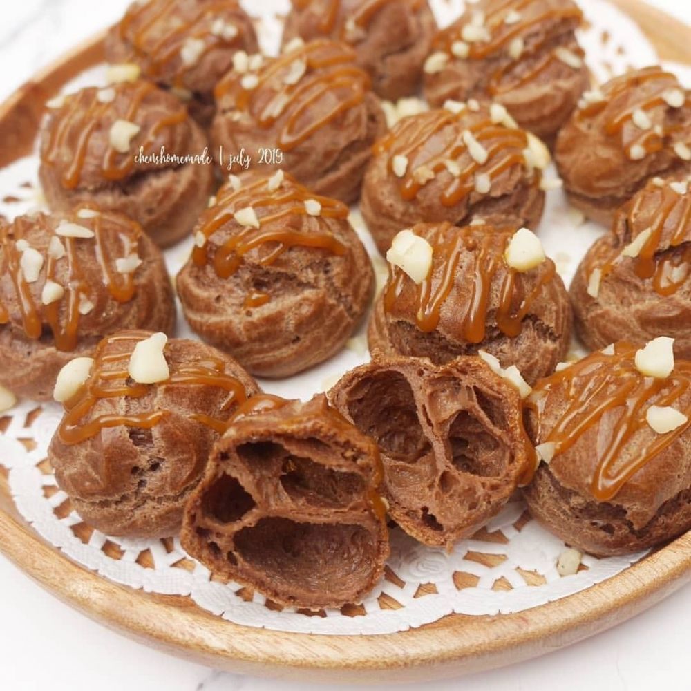 25 Cara membuat kue sus antikempes berbagai rasa, lezat dan praktis