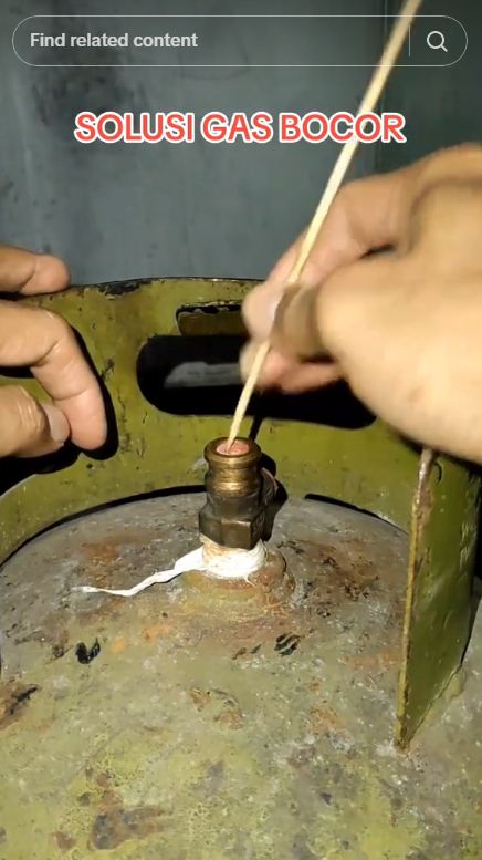 Tanpa ditambal plastik atau karet gelang, begini cara mengatasi tabung gas bocor dan mendesis
