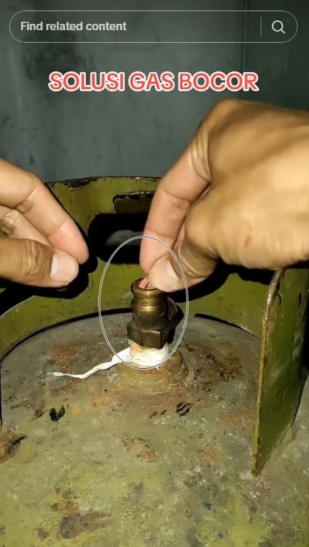 Tanpa ditambal plastik atau karet gelang, begini cara mengatasi tabung gas bocor dan mendesis