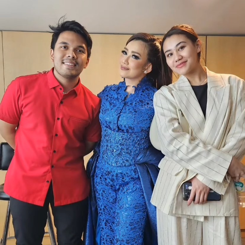 momen thariq nonton konser reza © berbagai sumber