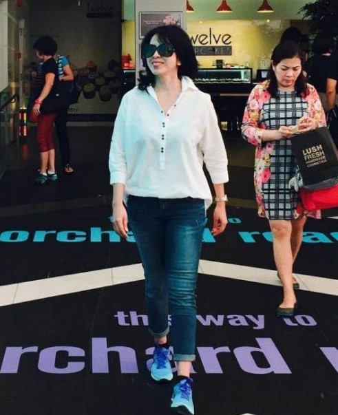 gaya Rahmah Bakar mertua Tasya Kamila © Instagram