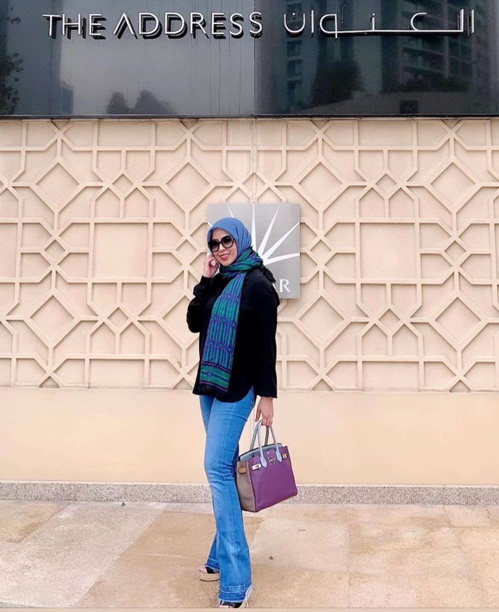 gaya Rahmah Bakar mertua Tasya Kamila © Instagram