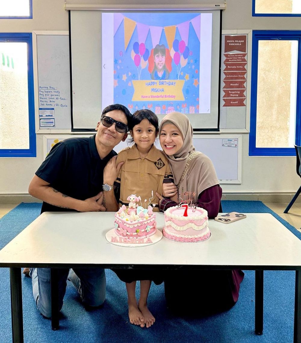 mantan pasangan seleb rayakan ulang tahun anak © berbagai sumber