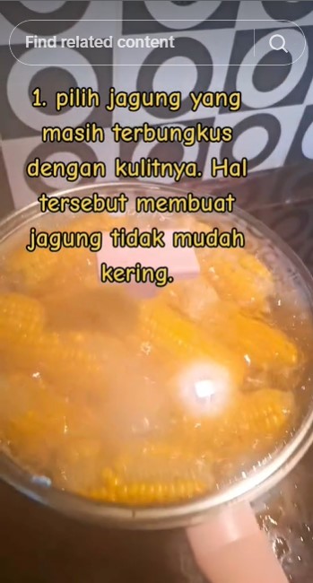 Cuma butuh 5 menit, ini trik rebus jagung supaya cepat empuk dan lebih wangi ditambah 2 bahan dapur