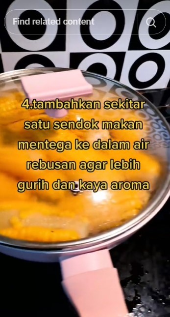 Cuma butuh 5 menit, ini trik rebus jagung supaya cepat empuk dan lebih wangi ditambah 2 bahan dapur