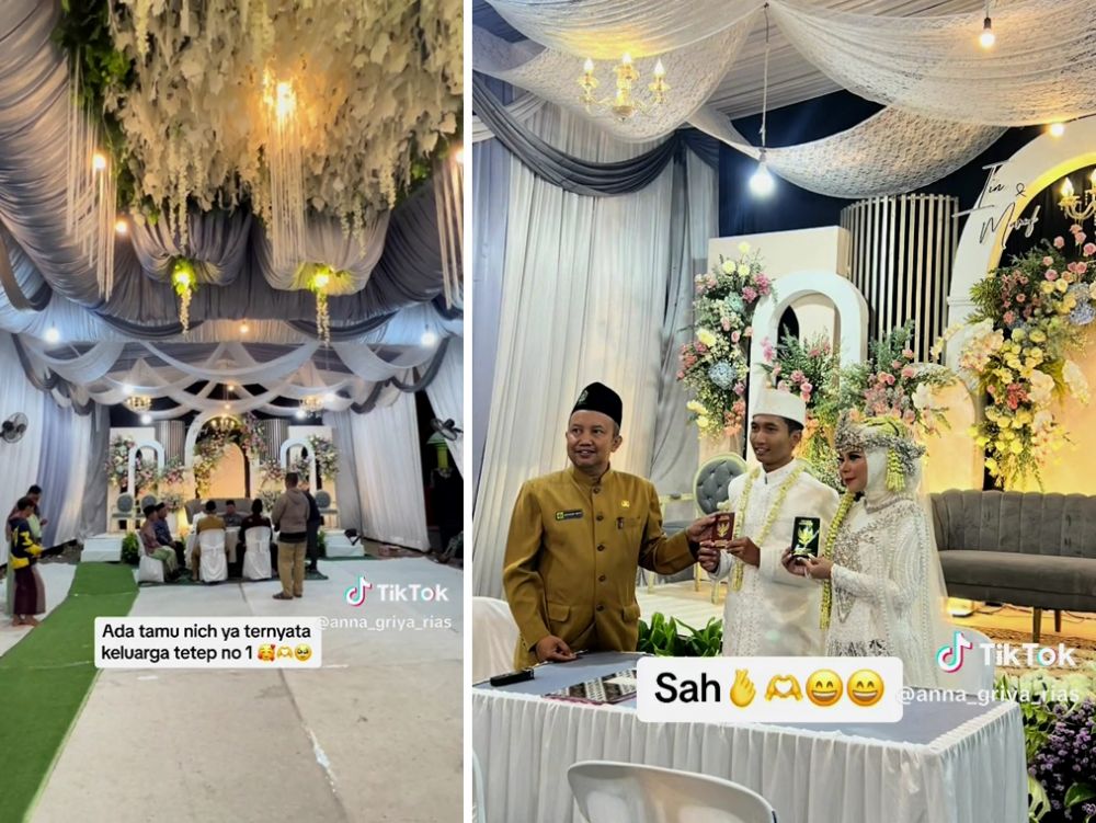 akad nikah jam 3 pagi © TikTok