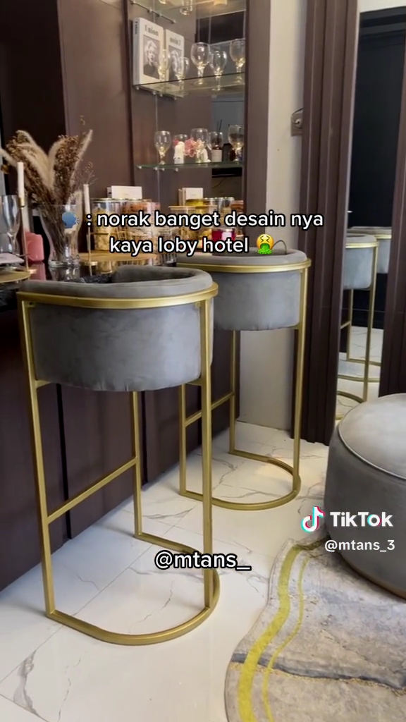 rumah tipe 36 interior hotel © TikTok