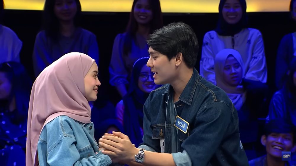 potret lesty kejora dan rizky billar di acara family 100 © berbagai sumber