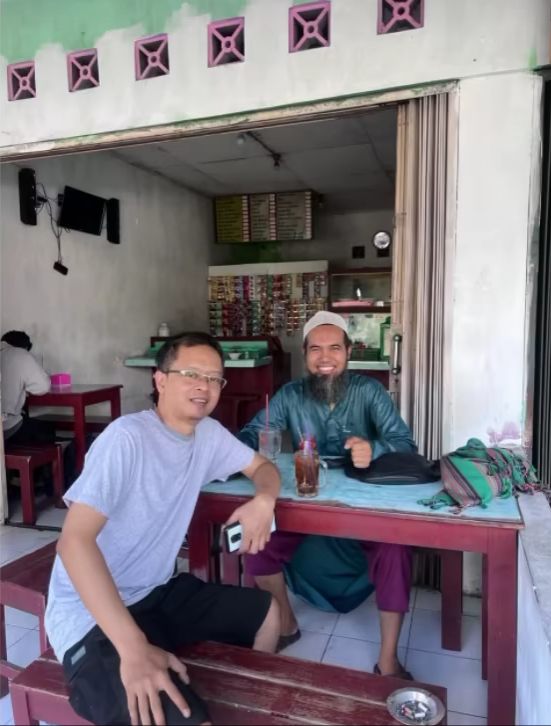 momen reuni Sakti dan Anton © Instagram