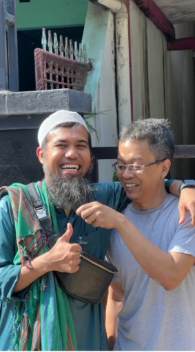 momen reuni Sakti dan Anton © Instagram