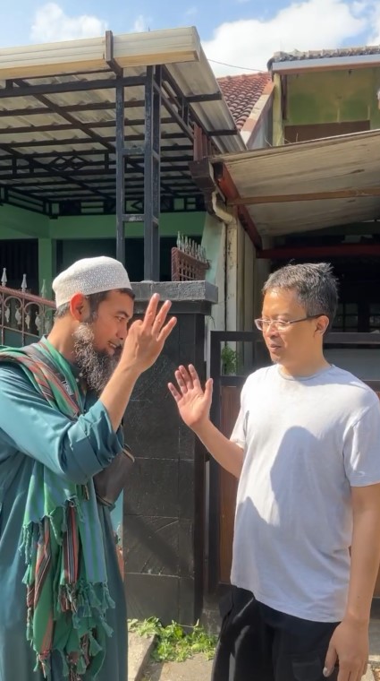 momen reuni Sakti dan Anton © Instagram