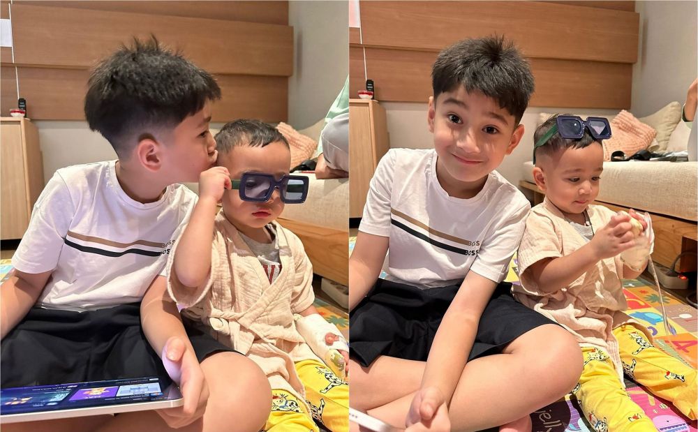 Momen Rayyanza anak Raffi Ahmad dirawat di rumah sakit © 2023 brilio.net