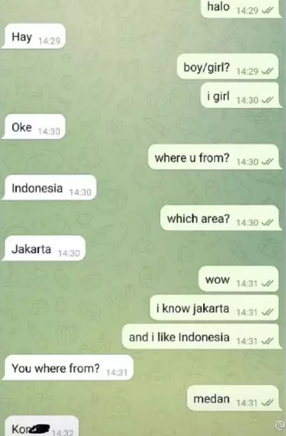 Potret kocak orang ngajak kenalan pakai bahasa Inggris Berbagai sumber