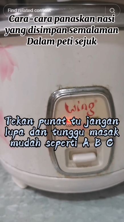 Pulen tanpa microwave dan kukusan, begini trik hangatkan nasi beku yang telah disimpan di kulkas