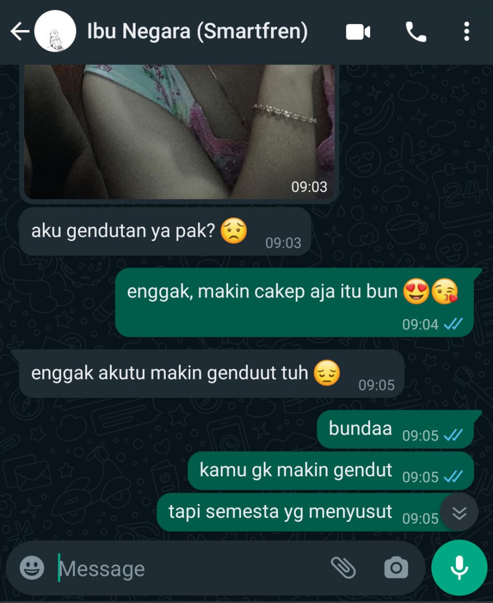 chat gombalan maut © berbagai sumber