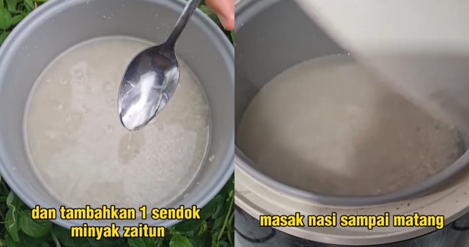 Jangan cuma minyak kelapa, ini trik menanak nasi biar tak lengket & rendah gula ditambah 2 bahan dapur