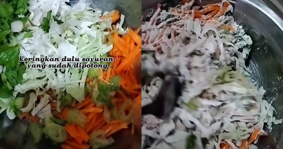 Tanpa baking soda atau margarin, ini cara bikin adonan bakwan krispi dan tak menyerap banyak minyak