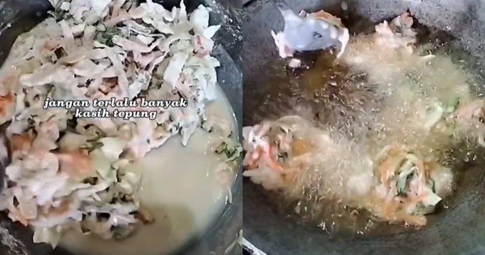 Tanpa baking soda atau margarin, ini cara bikin adonan bakwan krispi dan tak menyerap banyak minyak