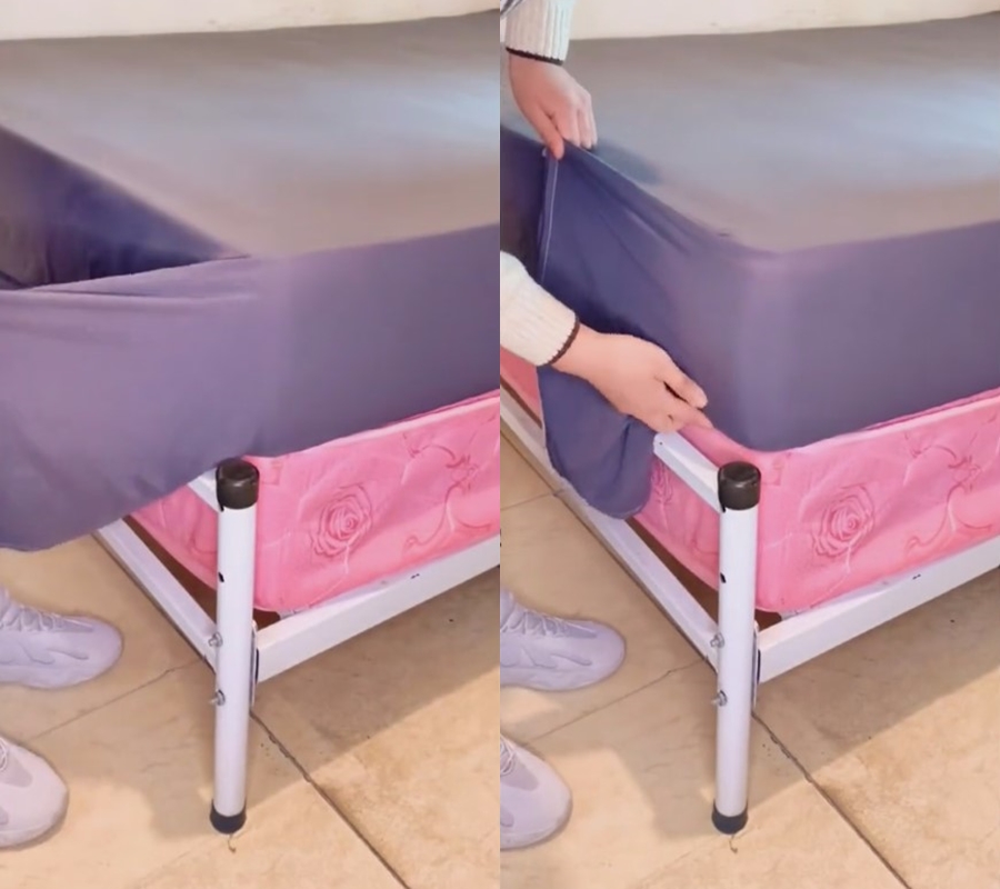 cara lipat sprei kasur ala hotel antigeser © 2023 brilio.net cara lipat sprei kasur ala hotel antigeser © 2023 brilio.net