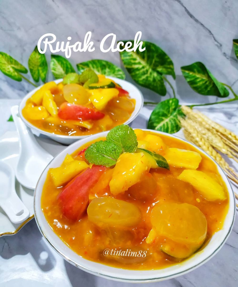 30 Resep rujak buah ala rumahan, mudah dibuat dan bikin segar
