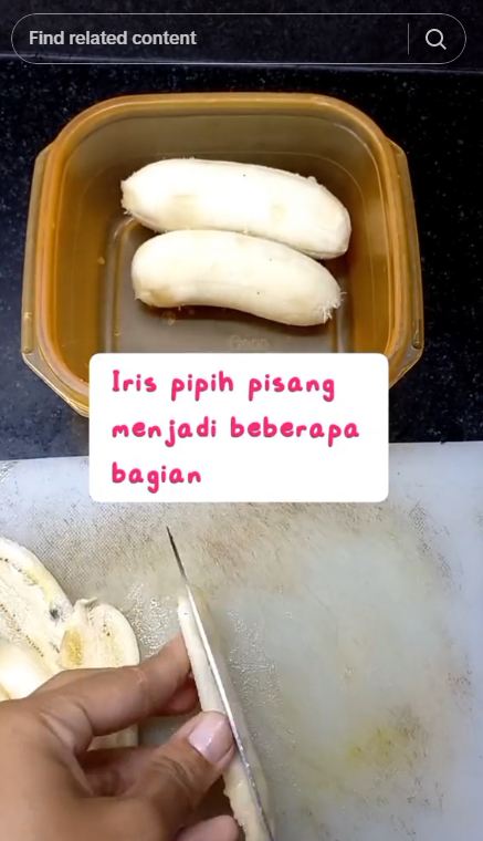 Tanpa baluran tepung panir, begini trik agar pisang nugget semakin renyah, garing, dan tak berminyak